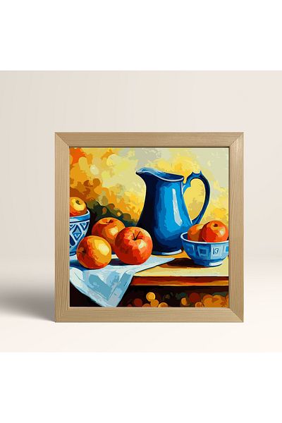 HOMEPACK Единична картина с дървена рамка, единичен плакат, картина KTC/044