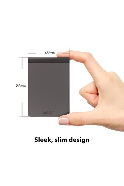 Lexar 512GB 550MB/S USB 3.1 Taşınabilir SSD HardDisk LSL200X512G