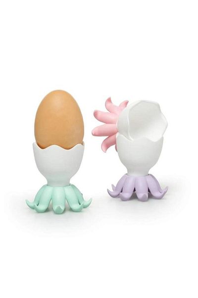 Hayveys Octopus 3-Piece Egg Bowl Tableware Egg Holder