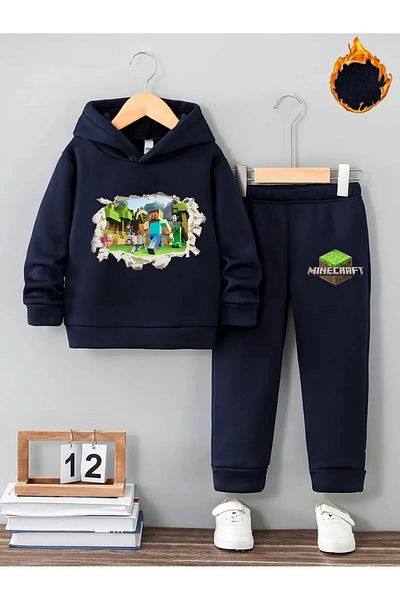 makiteks Σετ φόρμας 5-12 ετών Unisex για κορίτσια και αγόρια - Χειμώνας
