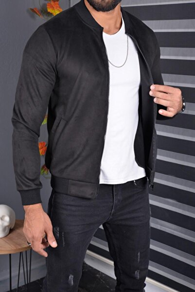 Oksit Сезонна чоловіча замшева куртка Eddy Extra Slim Fit