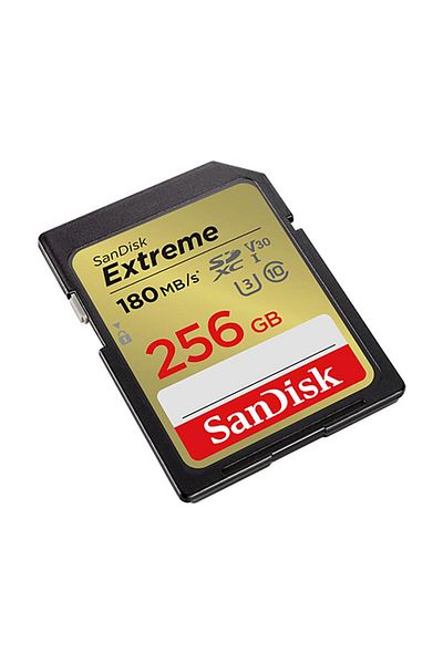 BOYA Sandisk Extreme 256gb 180mb/s Sdxc Memory Card