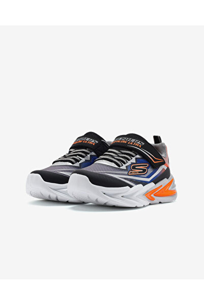 SKECHERS Flexglow Ultra Büyük Erkek Çocuk Siyah Işıklı Spor Ayakkabı 400139l Bksl