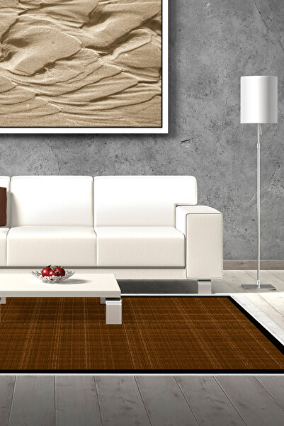 Alanur Home Kaymaz Taban Djt Banyo Mutfak Salon Halı Yıldız Deri Saçaklı Doku...