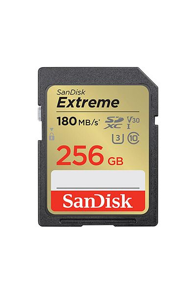 BOYA Sandisk Extreme 256gb 180mb/s Sdxc Memory Card