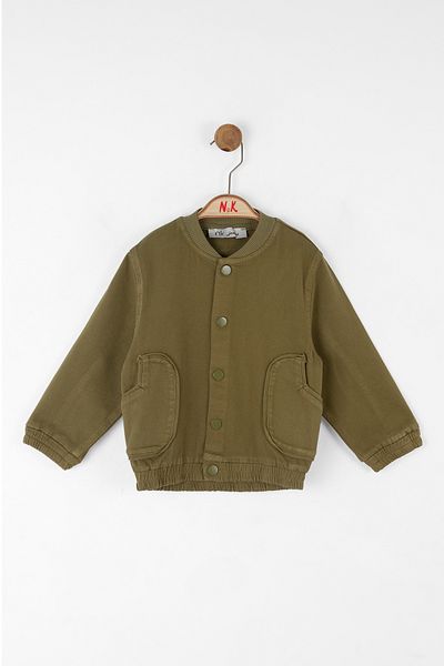 NK 01-04 Years Baby Boy Khaki Triple Suit - Khaki