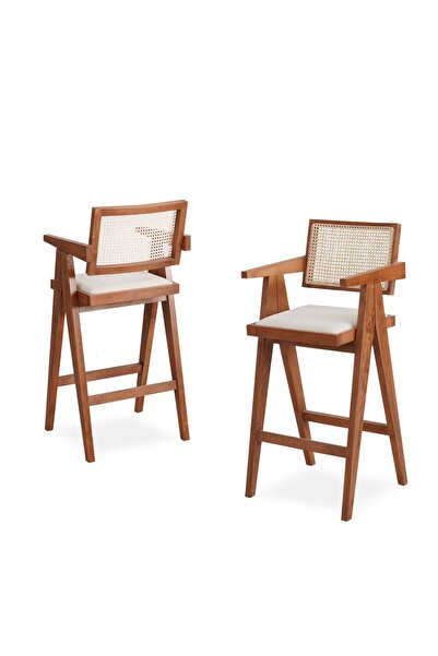 You Furnitures Luna Kollu Bar Sandalyesi