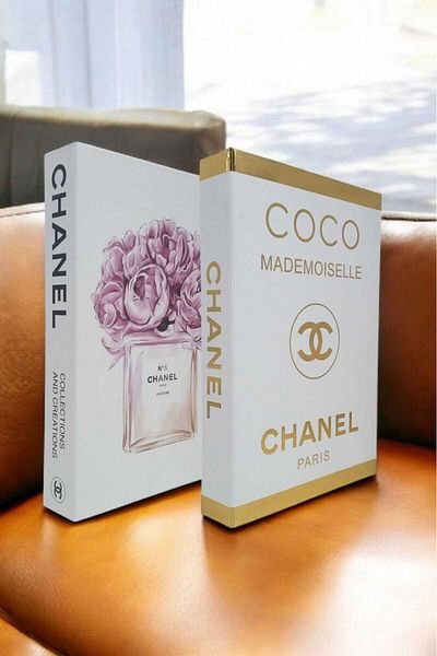 BayCazip Decorative Book Look Box Set of 2 Decorative Book Looking Box
