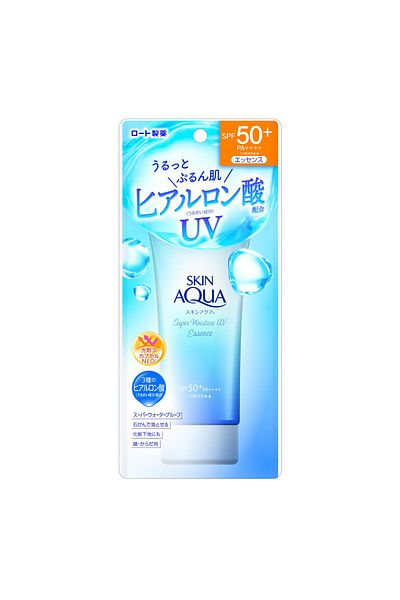 SKIN AQUA Super feuchtigkeitsspendende UV-Essenz 80 g Version 2023