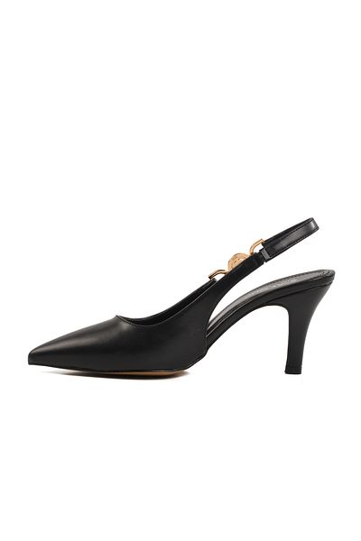 AYAKMOD Pantofi cu toc subțire pentru femei negre 312390   Z