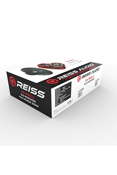 REISS AUDIO RS-M69LX OVAL MİDRANGE LEDLİ 300 WATT MAXİMUM POWER KAPAKLI ÇİFT FİYATIDIR.