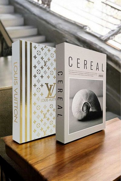 BayCazip Decorative Book Look Box Set of 2 Decorative Book Looking Box