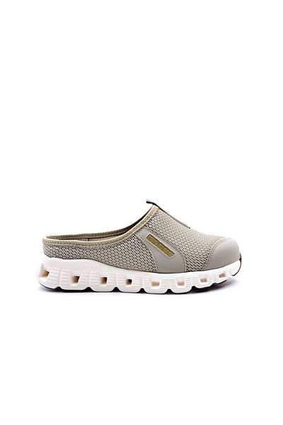 KİNG PAOLO Γυναικείες παντόφλες Sabo Memory Foam Closed Toe Beige