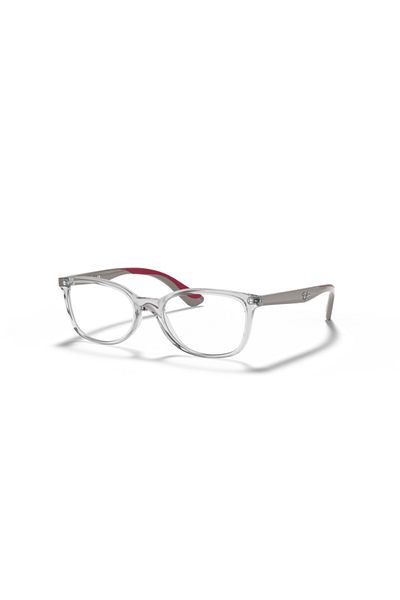 Ray-Ban Ray Ban Jr. Vista Unisex Square Eyeglasses- Rb 1586 - Lense Size:47mm - Transparent