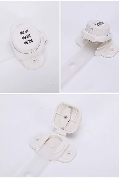 AGUBUGU BABY - Multi-Purpose Flexible Cabinet and Drawer Lock with Numberer Password