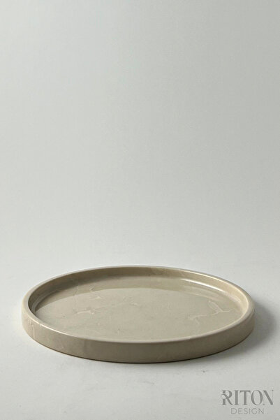 RİTON Plato El Yapımı Mermer Tabağı | Benzersiz Tasarımı ve Doğal Mermer