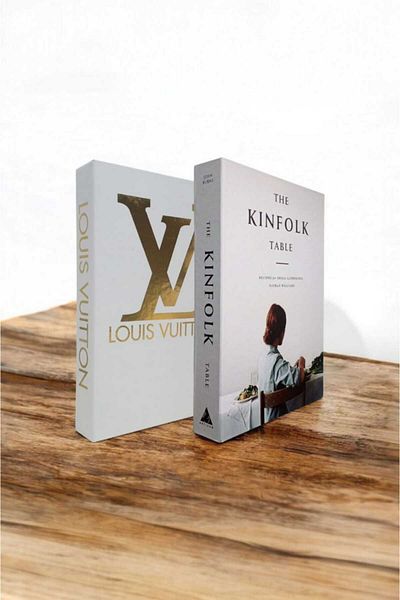 BayCazip Decorative Book Look Box Set of 2 Decorative Book Looking Box