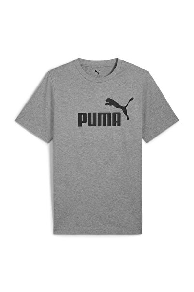 Puma ESS sz. 1 Logo Tee közepes szürke heather