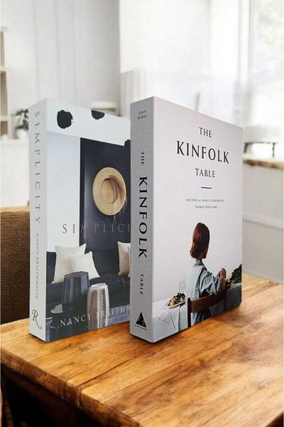 BayCazip Decorative Book Look Box Set of 2 Decorative Book Looking Box