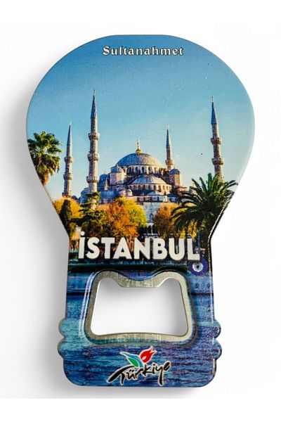 GALATA GIFT Bottle Opener Opener Magnet Balloon Shaped Istanbul Sultanahmet Decorative Soda Soda Opener