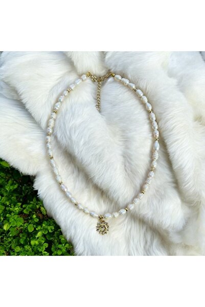 Sunshe Atelier Gerçek İnci Tasarım Kolye