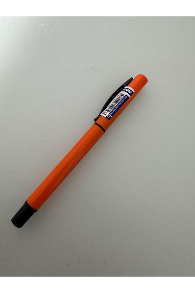 Mikro Rollerball Pen Blue Ink 0.7 Orange Body (3 Pieces)