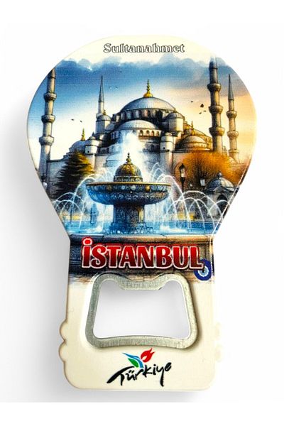 GALATA GIFT Bottle Opener Opener Magnet Balloon Shaped Istanbul Sultanahmet Decorative Soda Soda Opener