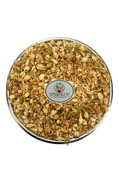 YÜREKÇE زهرة الياسمين - 50 جرام - حقيبة تخزين زيبلوك ذات مظهر جرة