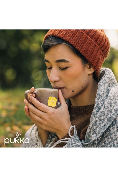 Pukka Organic Lemon Ginger Manuka Tea, 20 CT
