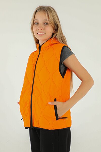 Black One مقنعين جيوب مزدوجة سستة سترة مفصلة