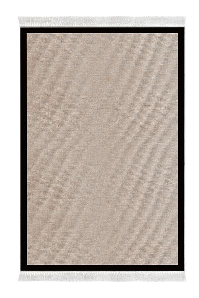 Alanur Home Αντιολισθητική βάση Djt Σετ Τουαλέτας Star Cotton Fringed Woven Pattern E5001