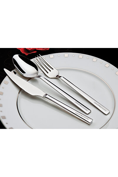 on-on Sea My Dear Mother 24 Piece Fork Spoon Knife Set for Daily Use 18/0