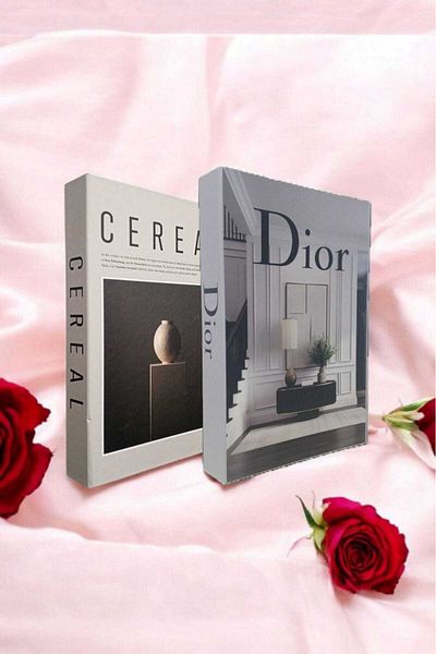 BayCazip Decorative Book Look Box Set of 2 Decorative Book Looking Box