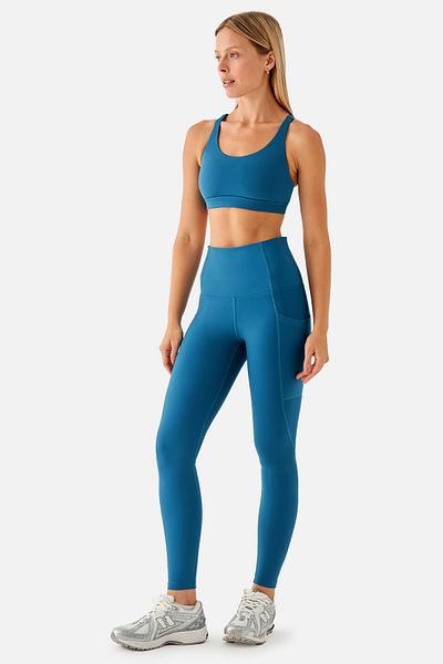 Superstacy Stella High Waist Pocket Recovery Marine Sports Leggings