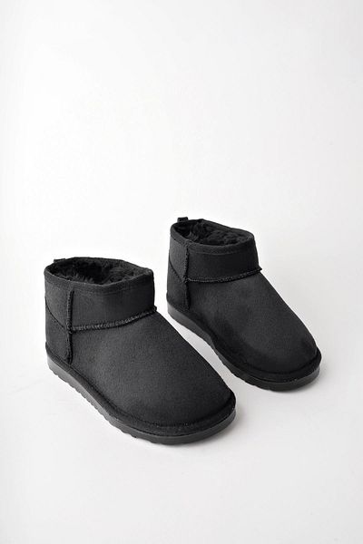 MUGGO Snow Guaranteed Unisex Children's Thick Sole Hairy Daily Mini Ankle Boots