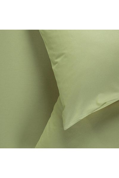 Sarev 100% Cotton Single 100*200 cm 1 Piece Pillowcase Fitted Sheet Set Bay Green