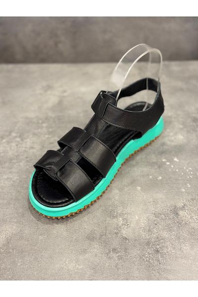 Zeyn   SANDALE PIELE FĂCITE MÂNĂ