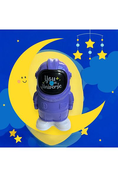 Polin Little Astronaut Double Blade Pencil Sharpener with Eraser