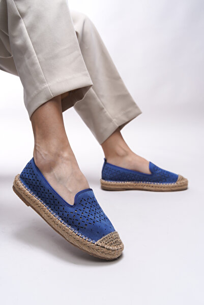 Riccon Espadrile de damă albastre Iohnalyn 00121