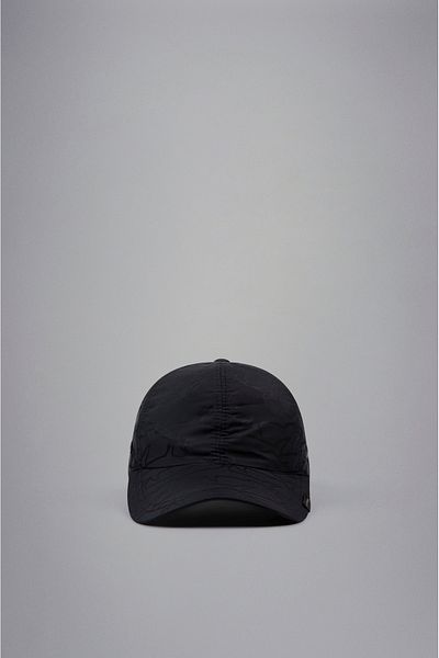 PAUL&SHARK Men's Logo Adjustable Sports Design Black Hat