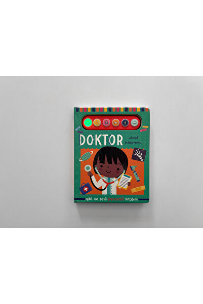 Uçan Fil Işıklı ve Sesli Pencereli Kitabım - Doktor Olmak İstiyorum