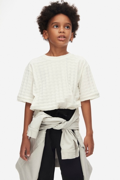 NK 08-14 ХЛОПЧИК ЕКРУ ВАНЕС Т-ШИРТ - ЕКРУ