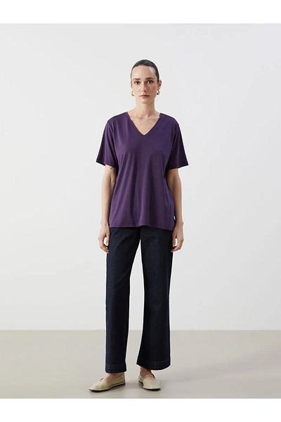 LC Waikiki Tricou de damă cu decolteu în V