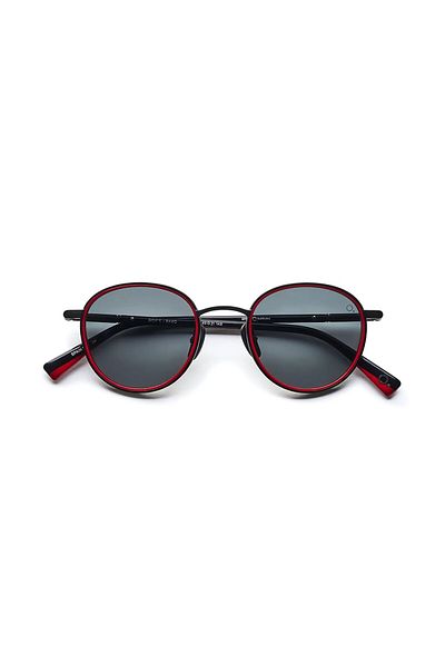 Etnia Barcelona Roys Bkrd Unisex Sunglasses 49-21 148 Polarized Mineral Lenses
