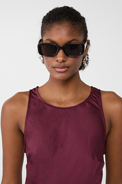 Stradivarius Tortoiseshell rectangular sunglasses