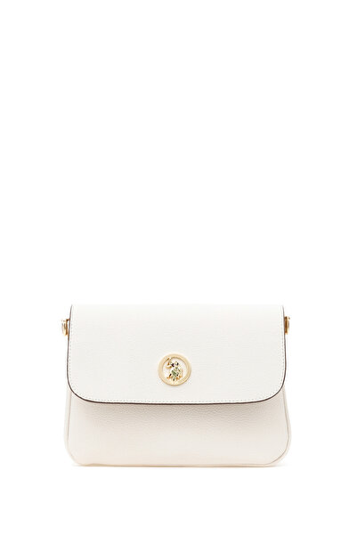 U.S. Polo Assn. Geantă crossbody ecru pentru femei 50307113-VR019