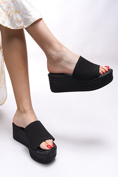 Riccon Papuci Kysfaen pentru femei 0012512   Negru