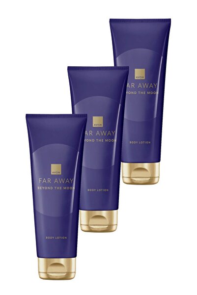 AVON Far Away Beyond The Moon Vücut Losyonu 125 Ml. Üçlü Set