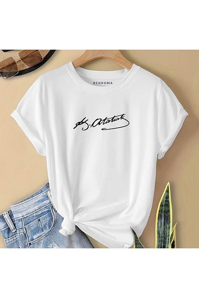 BENROMA 1 tricou este un cadou pentru achiziții de 6 și peste în coș - Tricou pentru copii cu imprimeu Ataturk