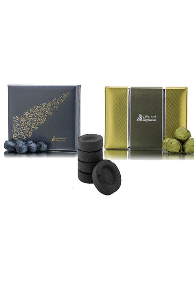 asghar eali Small package of Diag Istabraq incense with Safaa incense and fas...